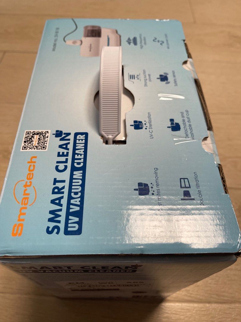 Smartech Smart Clean UV Vacuum Cleaner, 家庭電器, 吸塵機 ＆ 家居清潔電器 Carousell