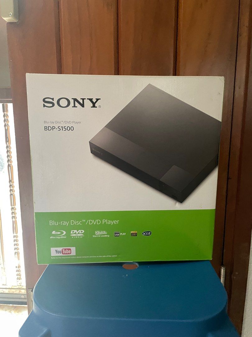 Sony BDP-S1500 blu-Ray機, 家庭電器, 電視& 其他娛樂, 藍光及播放器