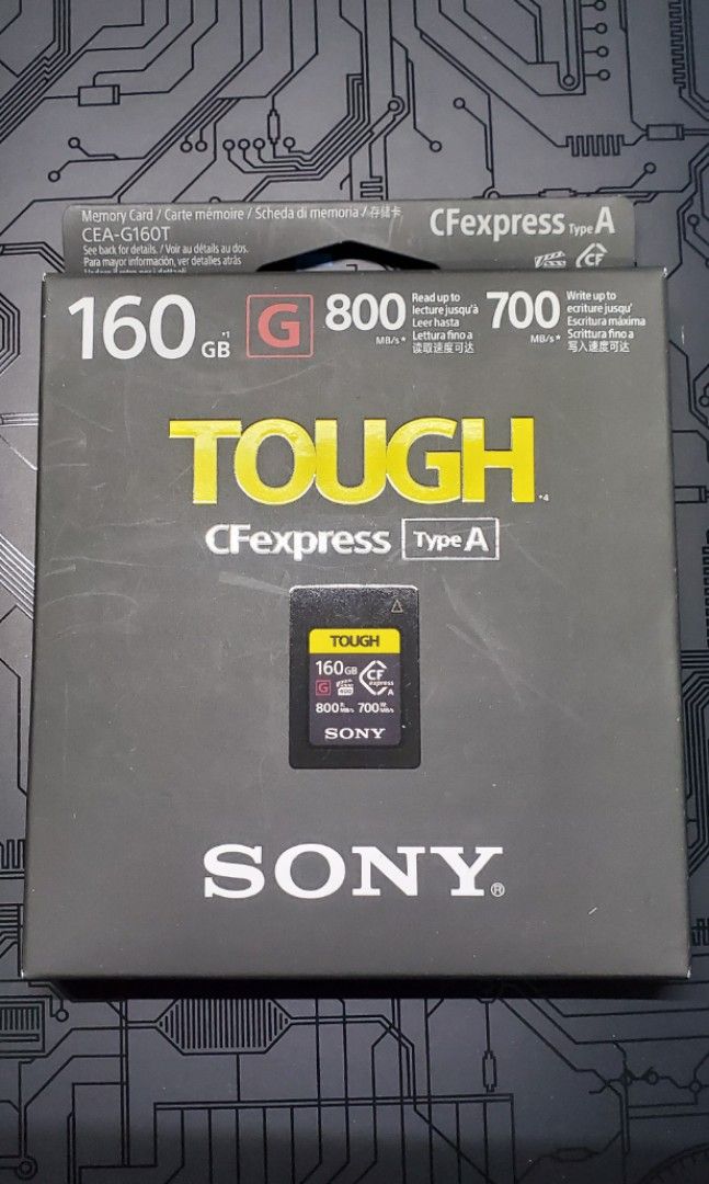 Sony CEA-G160T 160GB CFexpress Type A 全新未拆盒, 攝影器材, 相機