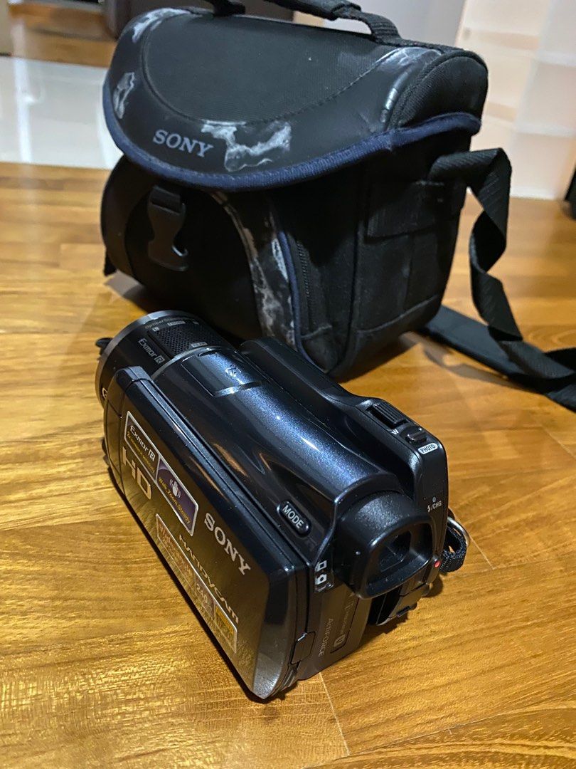 Trépied Pro 60 avec étui pour Sony HDR-CX550 HDR-XR550 HDR-PJ340 HDR