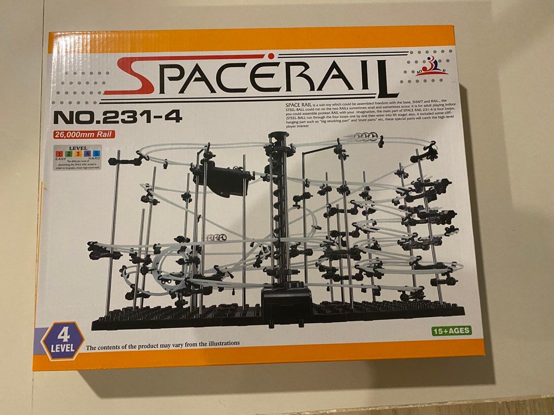 Circuit De Billes Spacerail Niveau 9 (231-9) - Marque Legler (6732 Estrema) - Construction Complexe Et Défis - Jeu De Construction