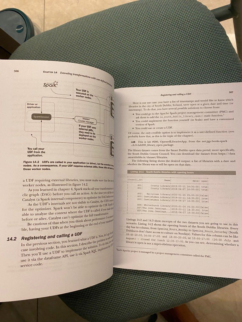 Spark in Action: Covers Apache Spark 3 with Examples in Java, Python, and Scala (Category: Textbooks) located in Petaling Jaya. Submitted by rubycui (Listing ID 1203673621, Image 3). Description: .
