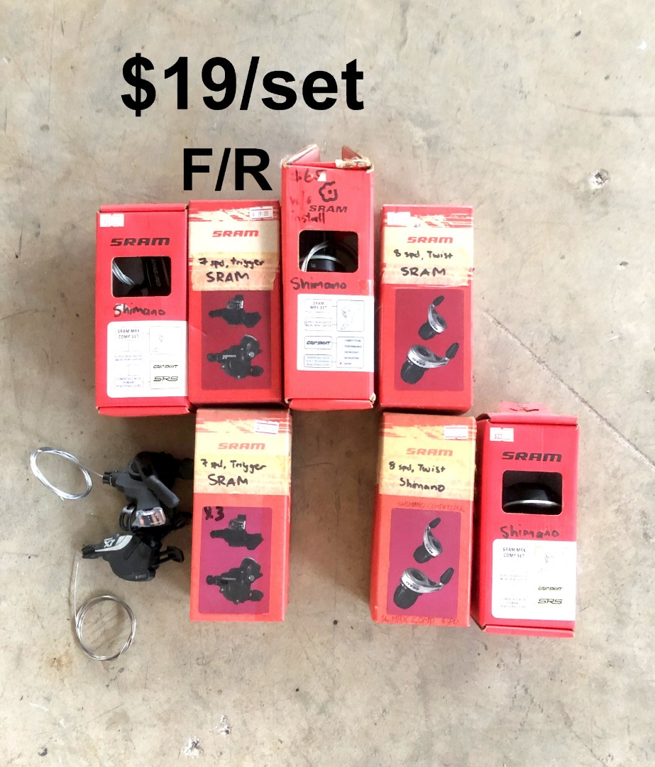 Sram trigger shifter twist shifter, Sports Equipment, Bicycles & Parts, Parts & Accessories on