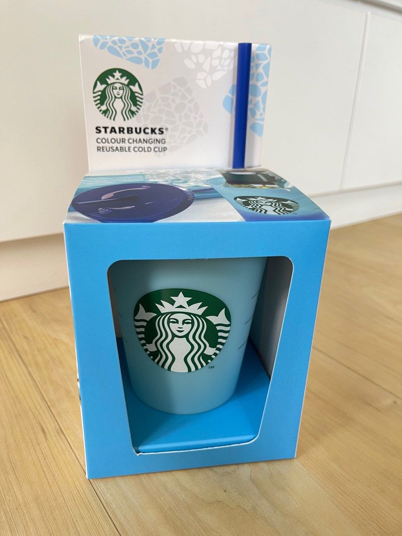 Starbucks Cold Cup Colour Changing, Furniture & Home Living