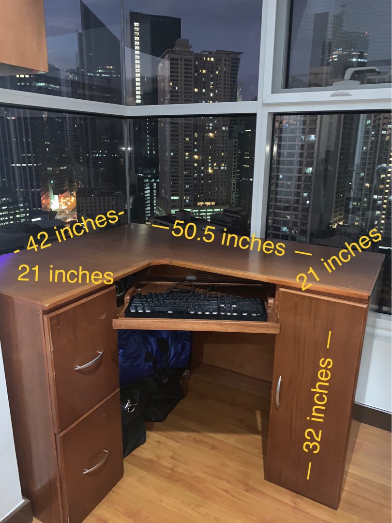 Study Table (Mahogany Wood) now at a lower price, Furniture & Home