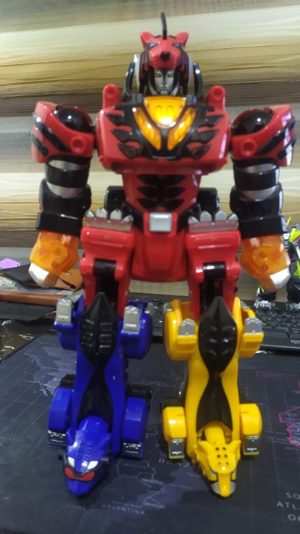 super sentai power rangers megazord robot DX, Hobbies & Toys, Toys