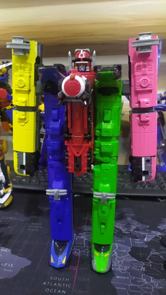 super sentai power rangers megazord robot DX, Hobbies & Toys, Toys
