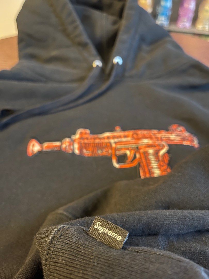 Supreme toy uzi hoodie sales