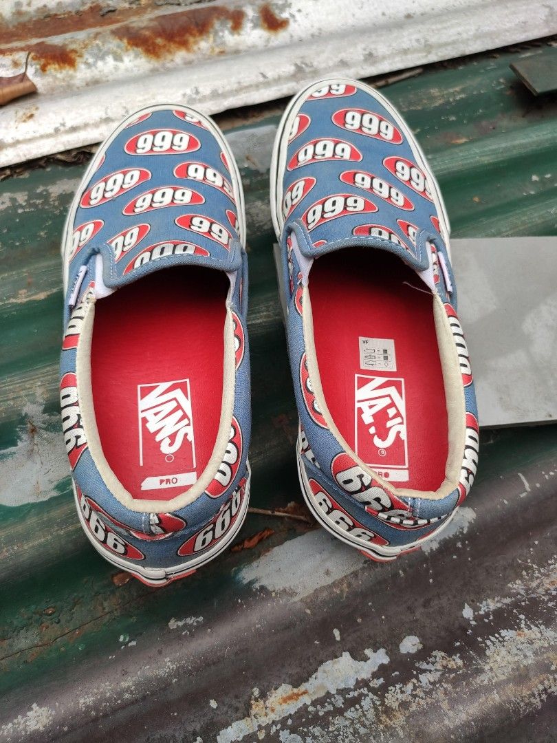 SUPREME VANS ROUTE 666 Men s Fashion Footwear Sneakers on Carousell