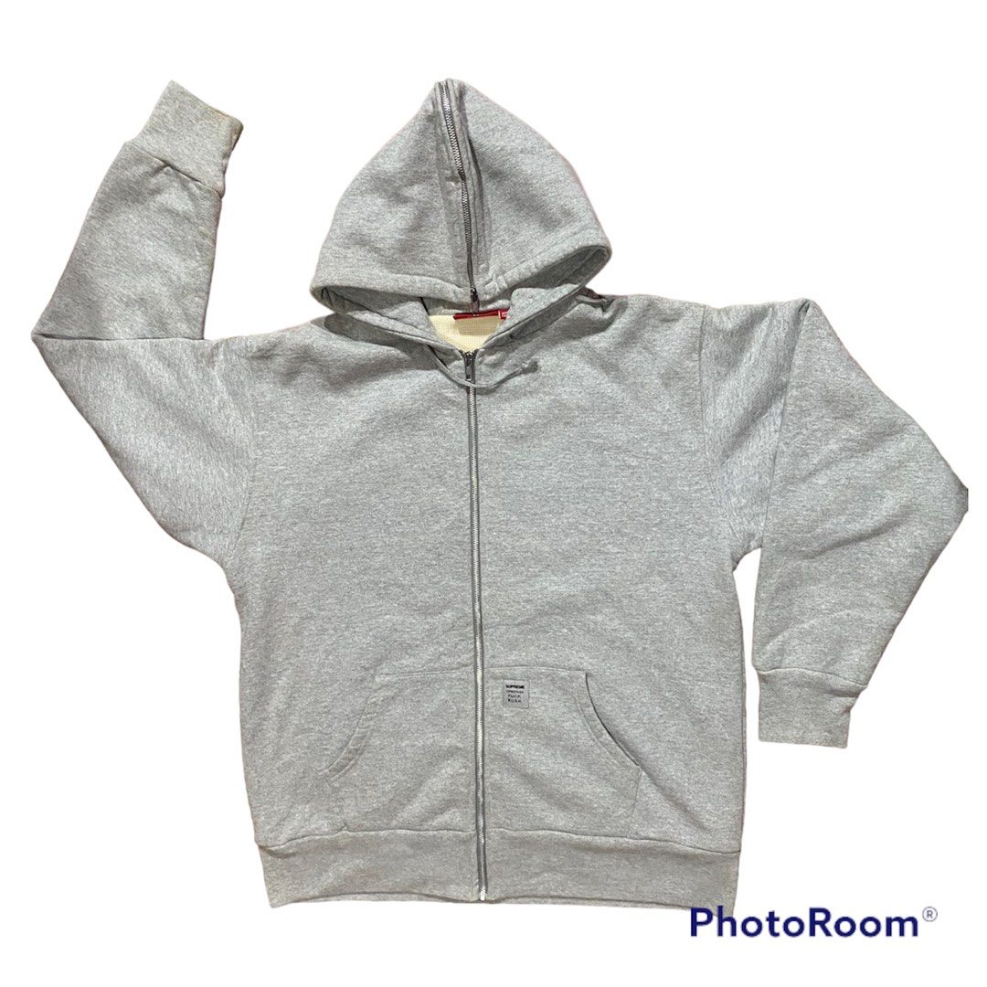 トップス supreme 2004 fuck bush zipup hoodie Supreme Vintage Supreme “Fuck Bush” Thermal Zip Up Hoodie