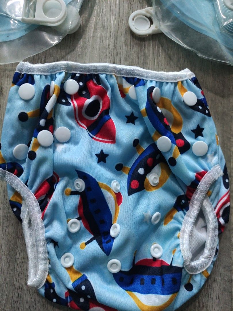 Swim neck float and swim diaper, Babies & Kids, Babies & Kids Fashion
