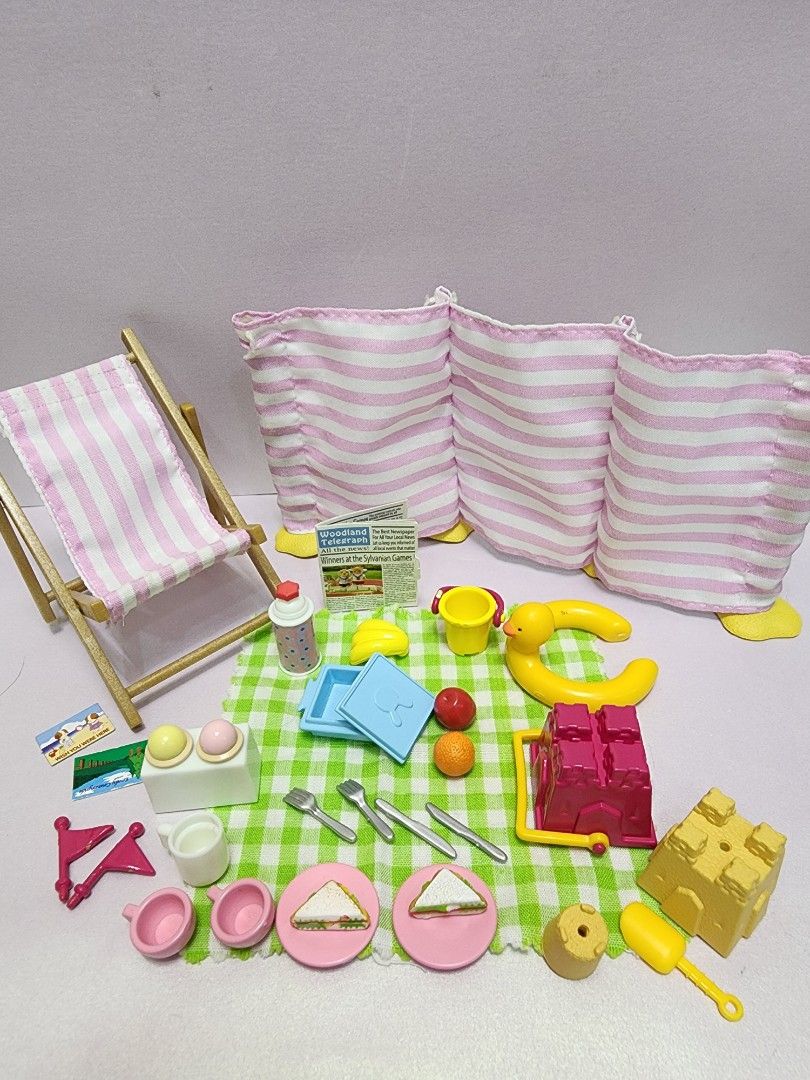 Sylvanian families beach set hot sale