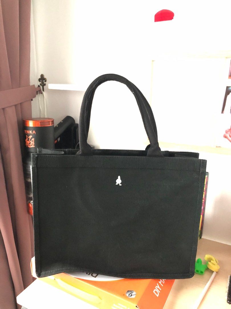 Mini Shopping Bag in Black