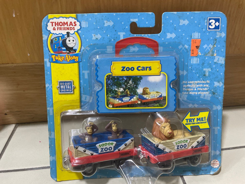 Thomas and friends zoo cars metal train, Hobbies & Toys, Toys & Games