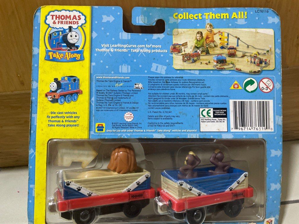 Thomas and friends zoo cars metal train, Hobbies & Toys, Toys & Games