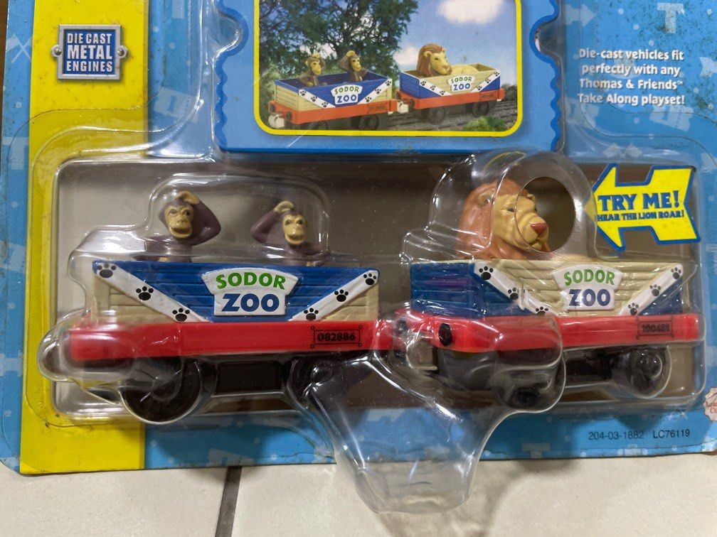 Thomas and friends zoo cars metal train, Hobbies & Toys, Toys & Games