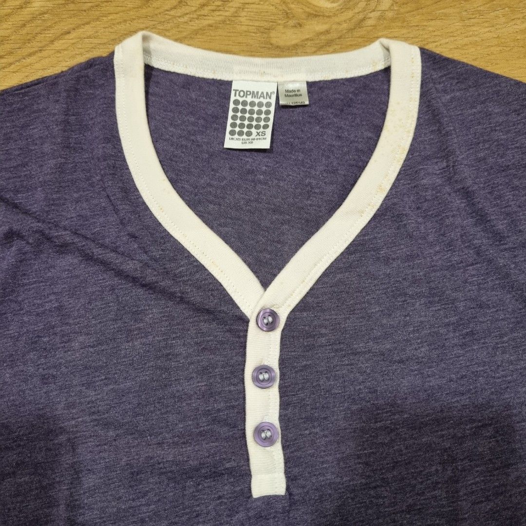 Topman cheap baseball tee