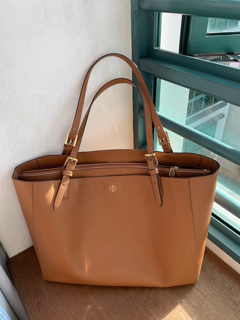 Tory burch emerson shop tote medium