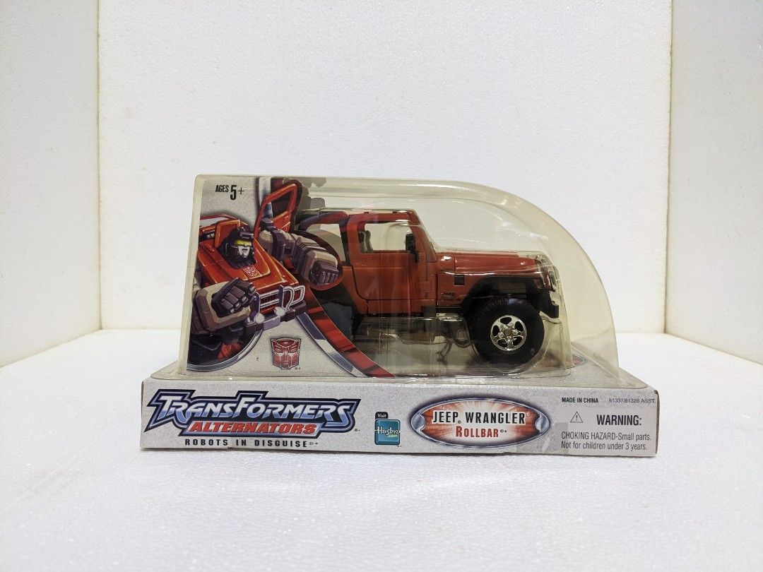 Transformer Alternator Wrangler Jeep Rollbar (MISB), Hobbies & Toys