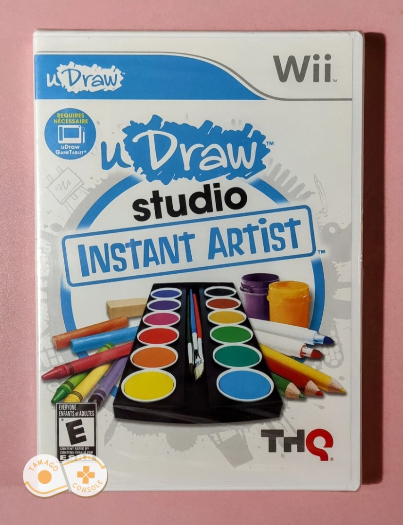 uDraw Studio: Instant Artist - [WII Game] [NTSC / ENGLISH Language] [BRAND  NEW], Video Gaming, Video Games, Nintendo on Carousell
