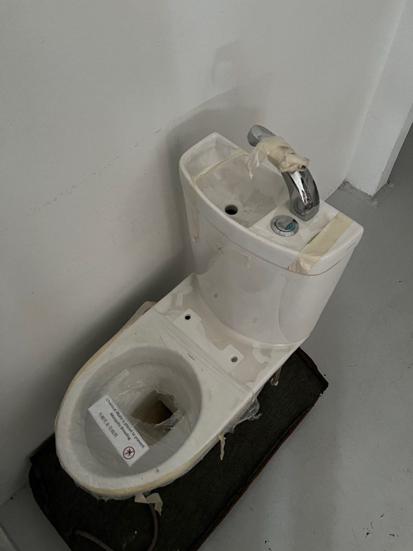 Unused BTO Toilet Bowl, Furniture & Home Living, Bathroom & Kitchen