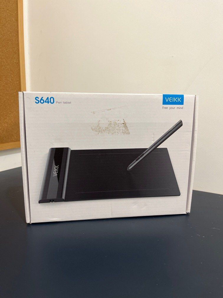 VEIKK Drawing Tablet S640 6x4 Inch Digital Graphics Pen Tablet Online Teaching & Studyting