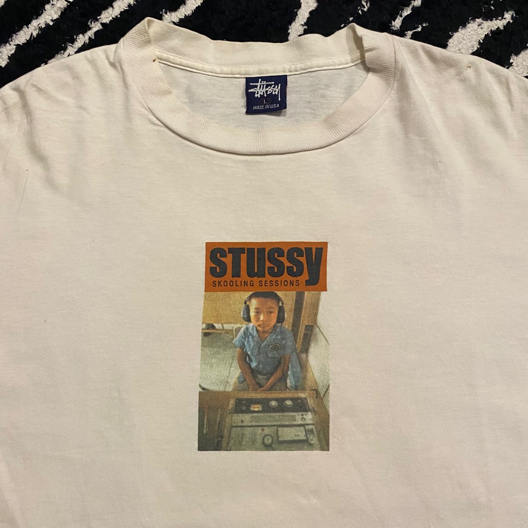 Vintage 90s Stussy Photo T Skooling Sessions