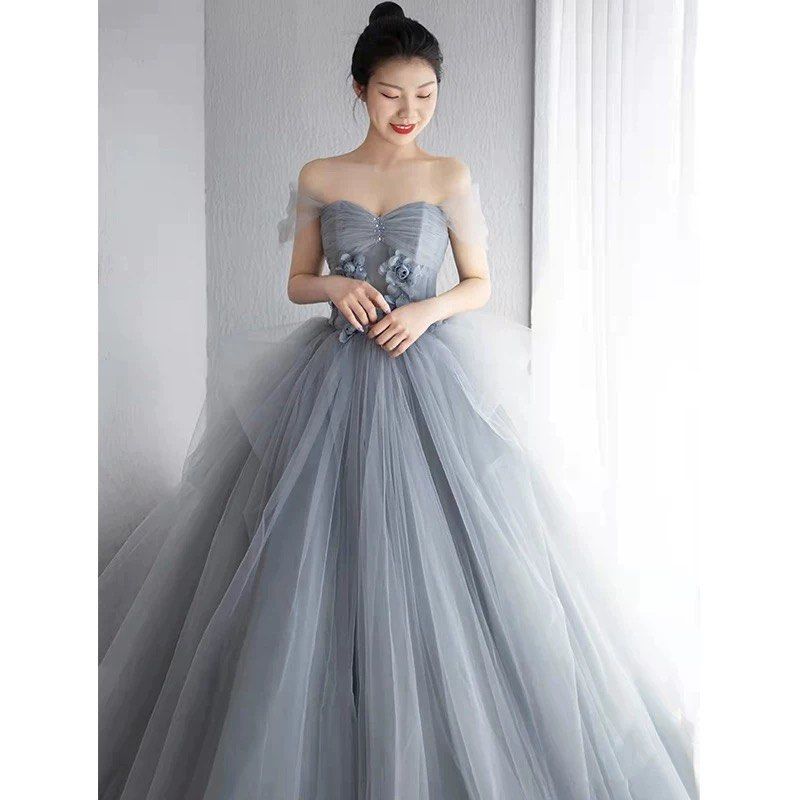grey dresses for wedding