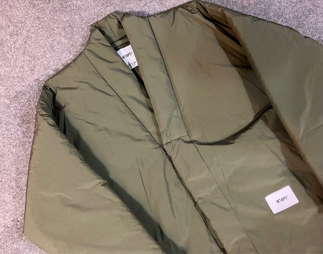 WTAPS HANTEN JAPANESE KIMONO BORO NYPO TAFFETA JACKET COAT, 男裝