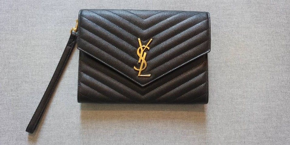 YSL Cassandre Matelasse Flap Pouch Luxury Bags Wallets on