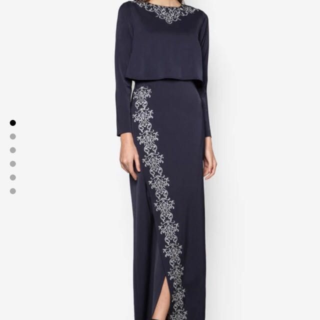 Zalia online embroidered dress