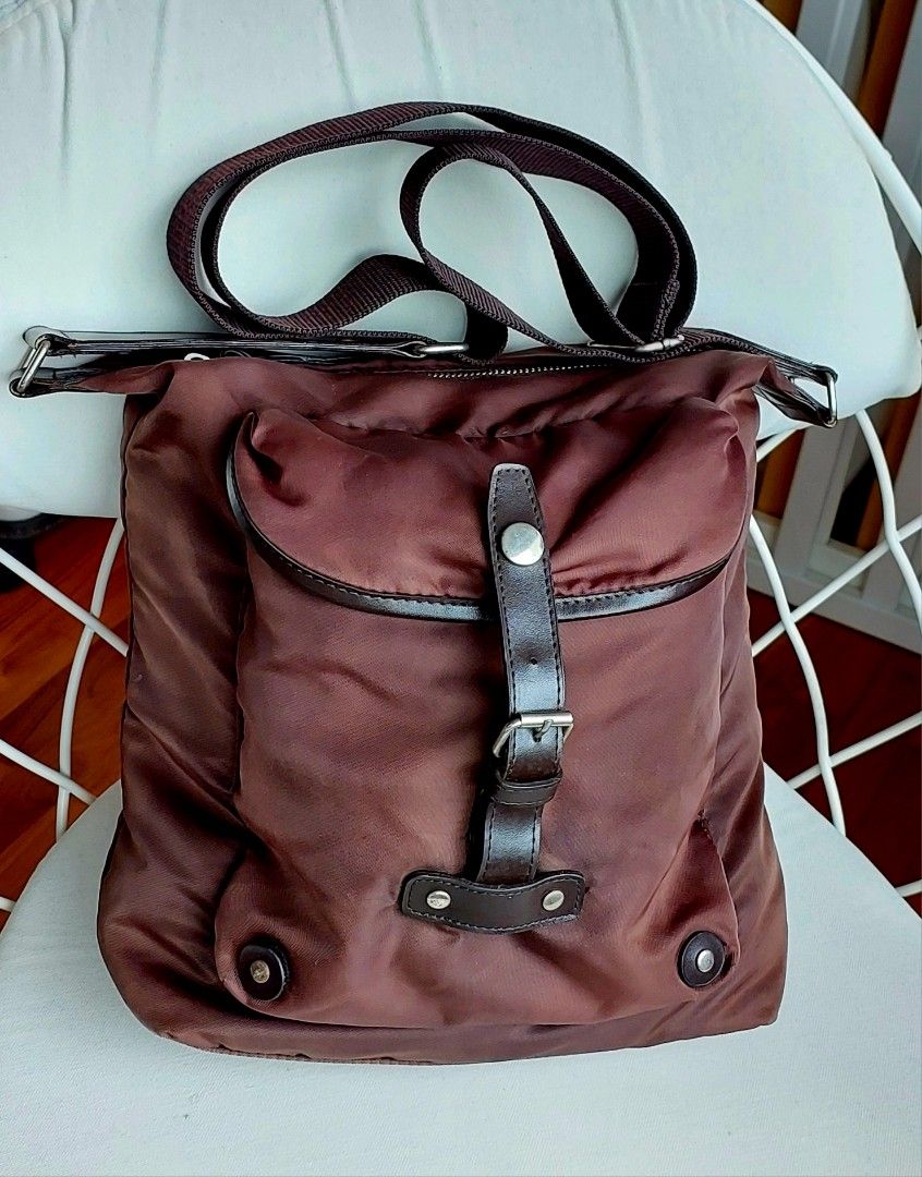 vintage Zara Crossbody Sling Bag for man/woman (unisex) brown cross