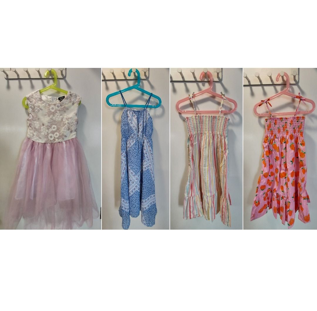 Zunie H M girls dresses