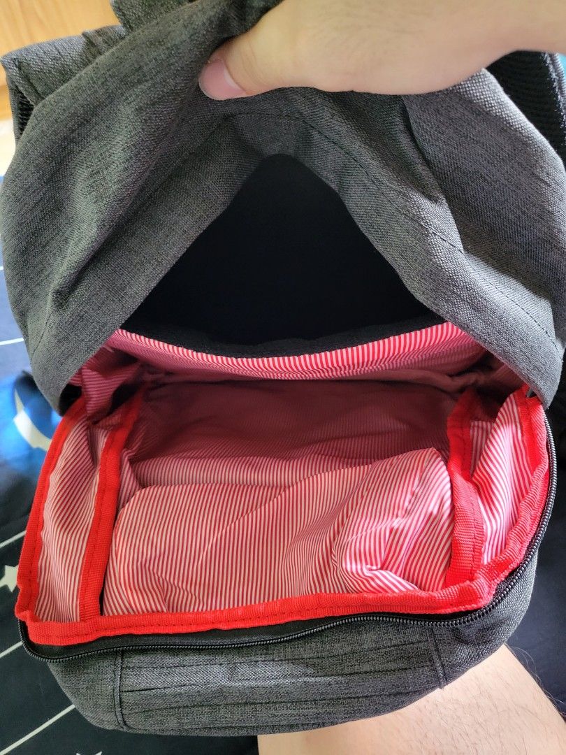 0Herschel Pop Quiz Backpack Black Crosshatch/Black/Raven Crosshatch