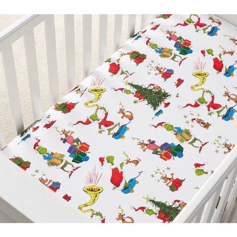 Dr seuss crib 2025 bedding pottery barn