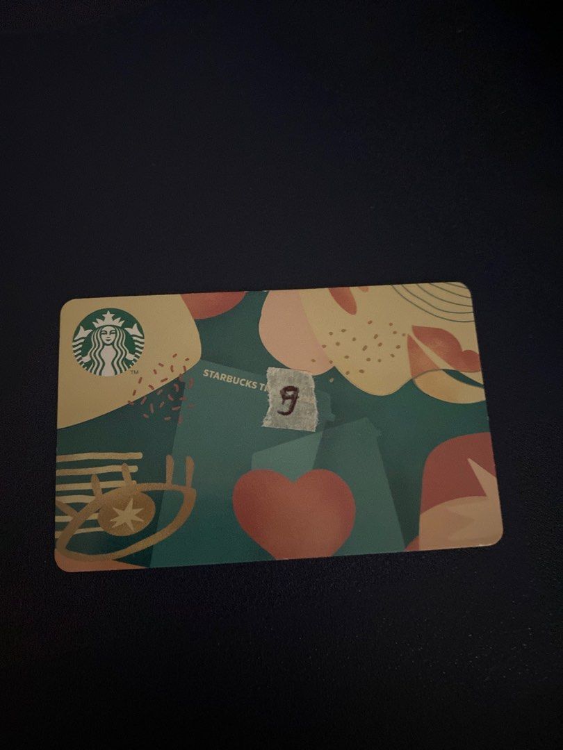 2023 Starbucks Traditions (1 Promo Card 9 stickers), Hobbies & Toys