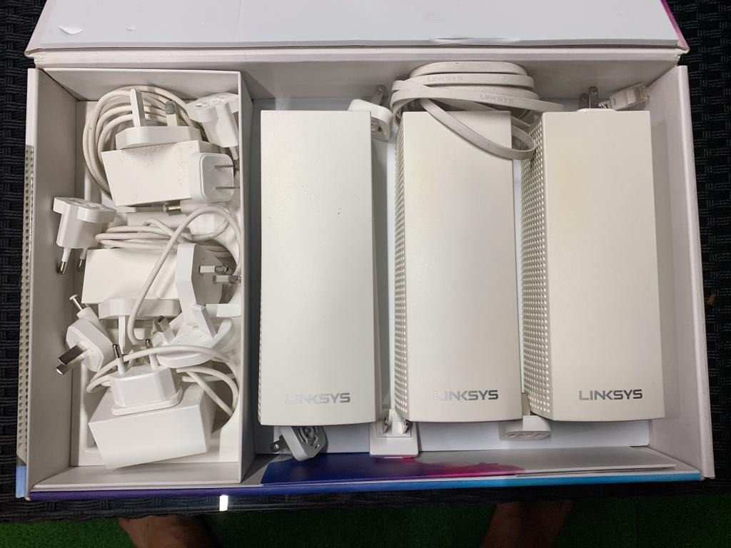 (4 Nodes) Linksys Velop AC 6600 WHW-03, Computers & Tech, Parts & Accessories, Networking on