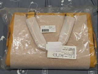 全新現貨一個 芥末黃 法國 Lipault Lady Plume 保齡球包 S  手拿包 手提包