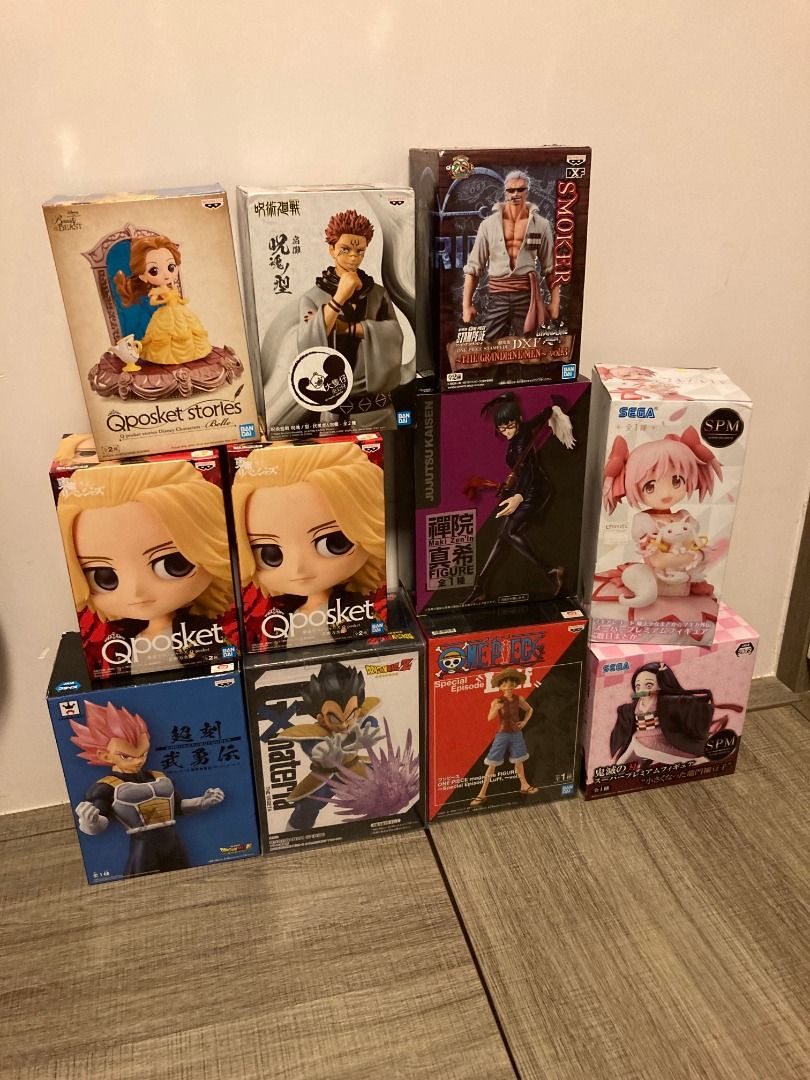 2022年12月更新 夾公仔 QP DXF 長闊盒 GK figure , 興趣及遊戲, 玩具 & 遊戲類 - Carousell