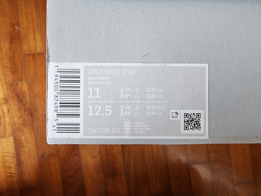 [ ORIGINAL W/ RECEIPT] Nike Air Force 1, Men's Fashion, Footwear