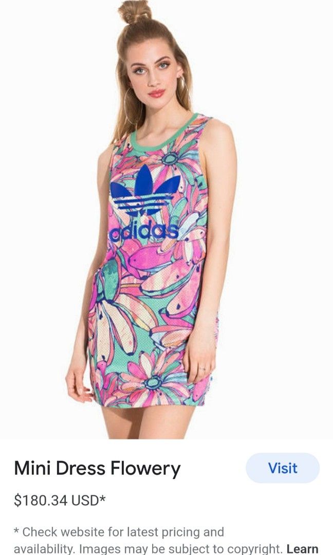 Adidas banana dress store