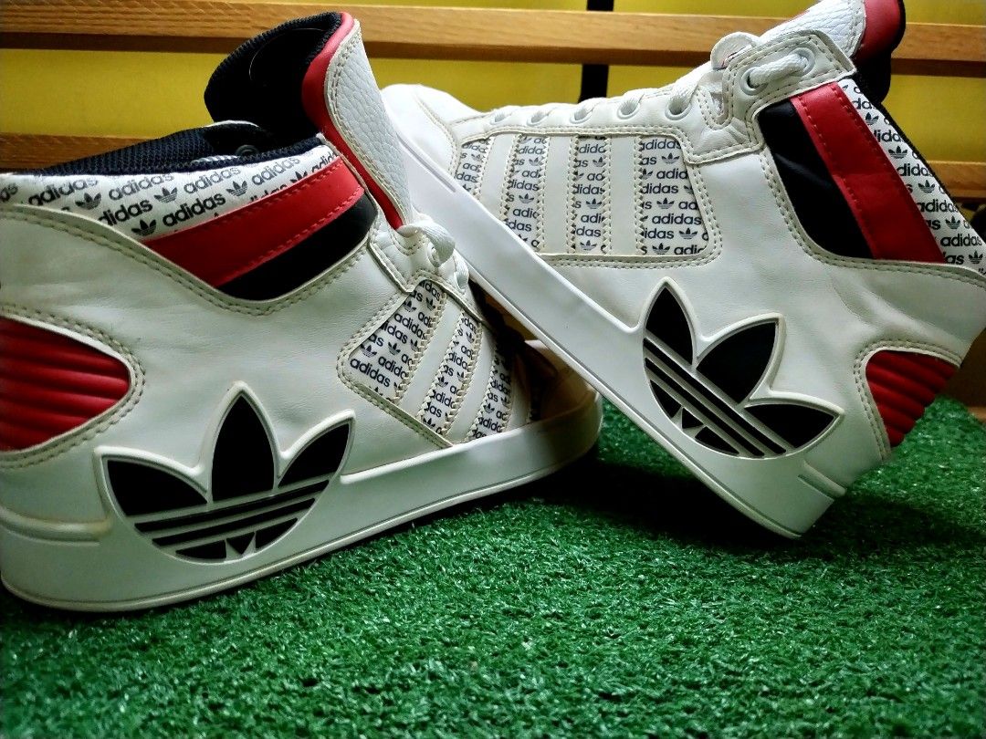 Adidas Hard Court High TRANSMISSION PACK WHITE BLACK RED