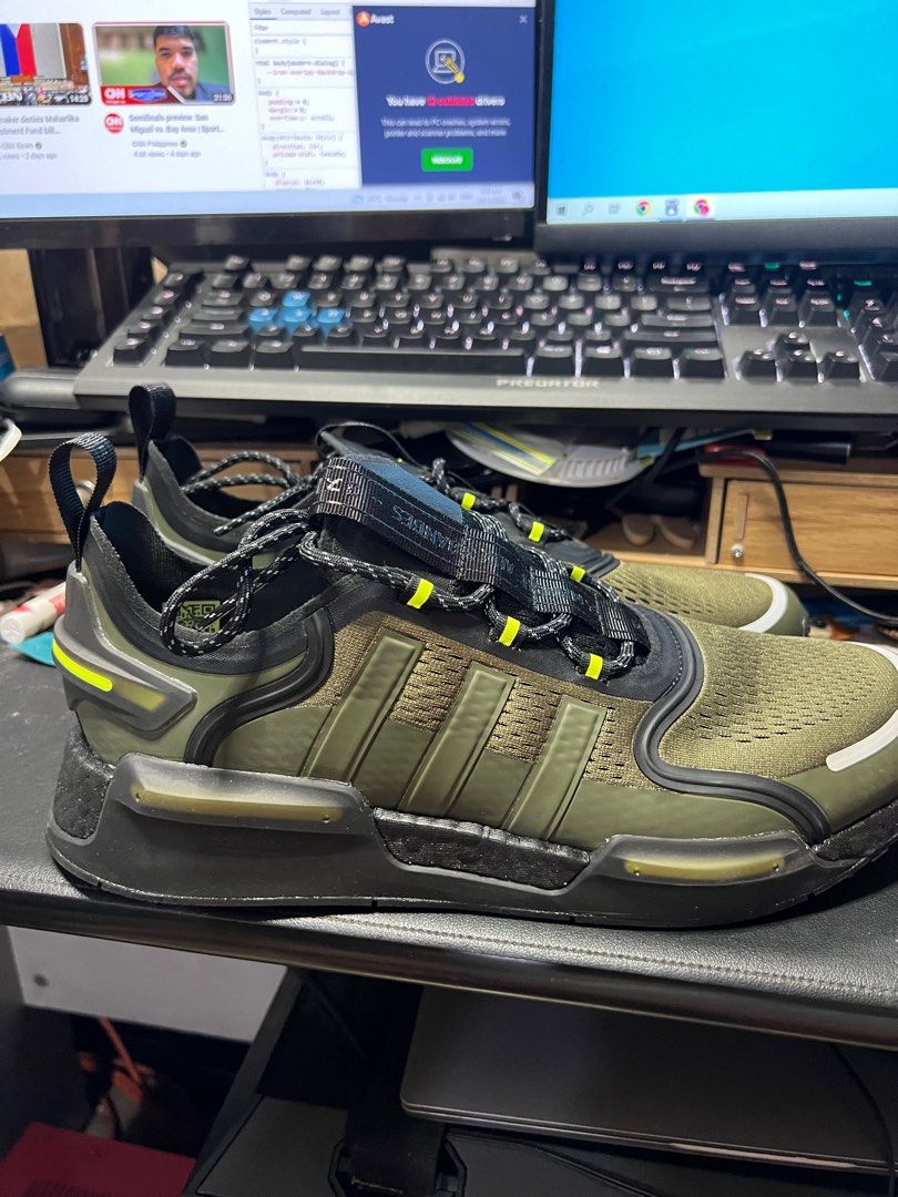 Adidas nmd olive for sale store