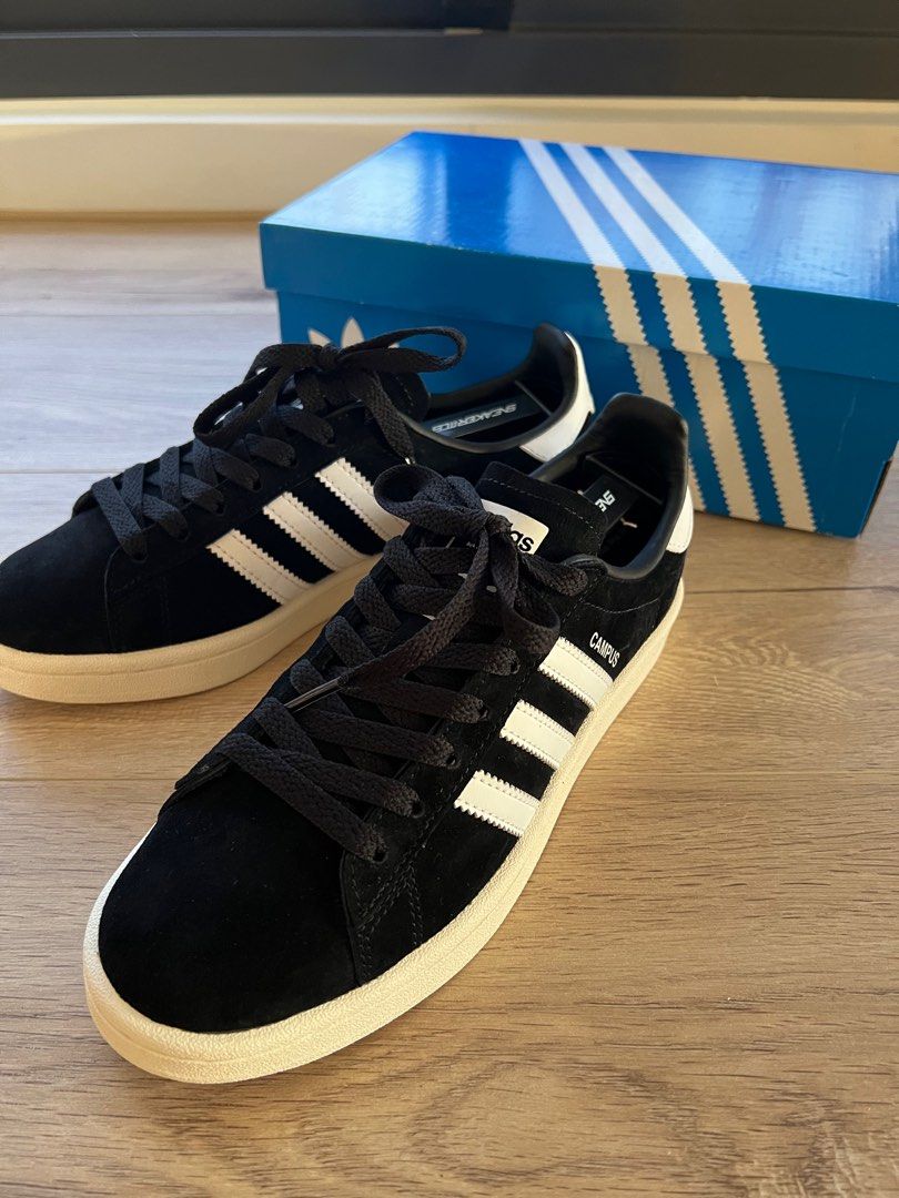 Adidas originals campus black online