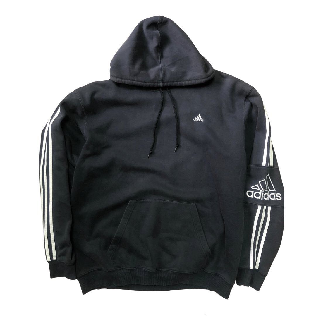 Adidas hoodie new arrivals side stripe