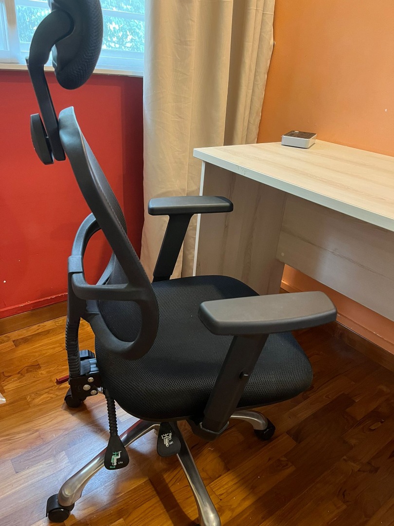 UMD Ergonomic Office Chair J24 , Furniture & Home Living, Furniture ...