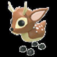 Adopt Me Fallow Deer Ride or No Potion, Video Gaming, Video Games
