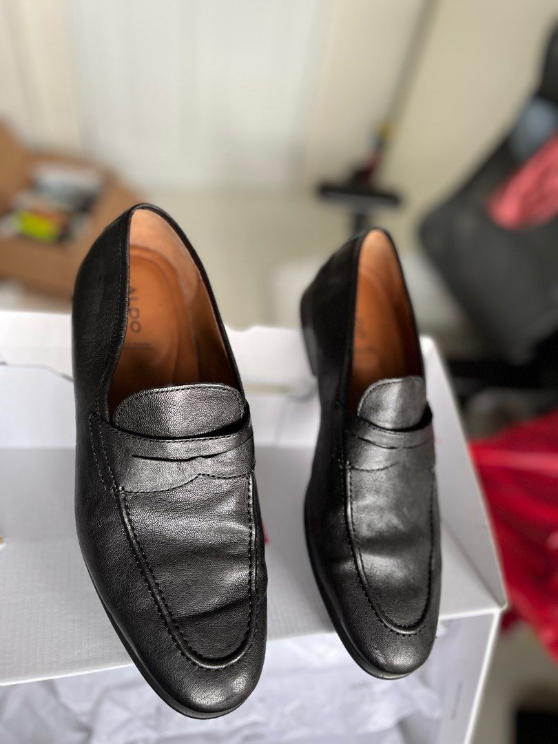 Aldo deals silver loafers