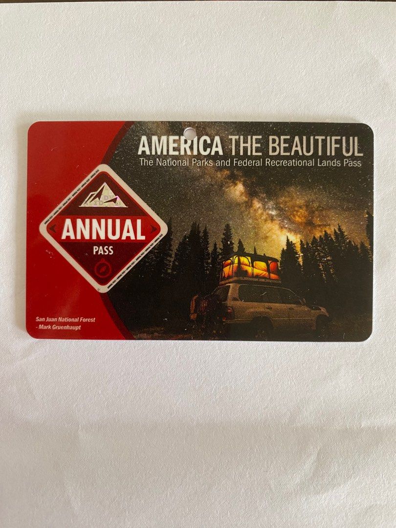 America The Beautiful Annual Pass 2024 Nina