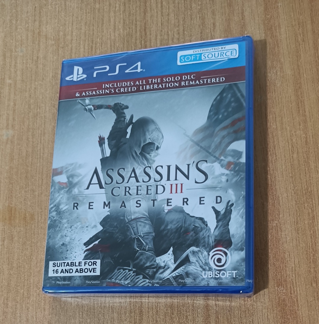Assassins Creed 3 Remastered PS4, Video Gaming, Video Games ...
